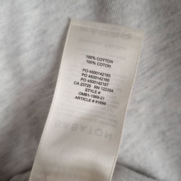 Aritzia Babaton Shoulder Pad Tank Top Womens Small Heathered Gray Sleeveless Tee - Picture 16 of 16